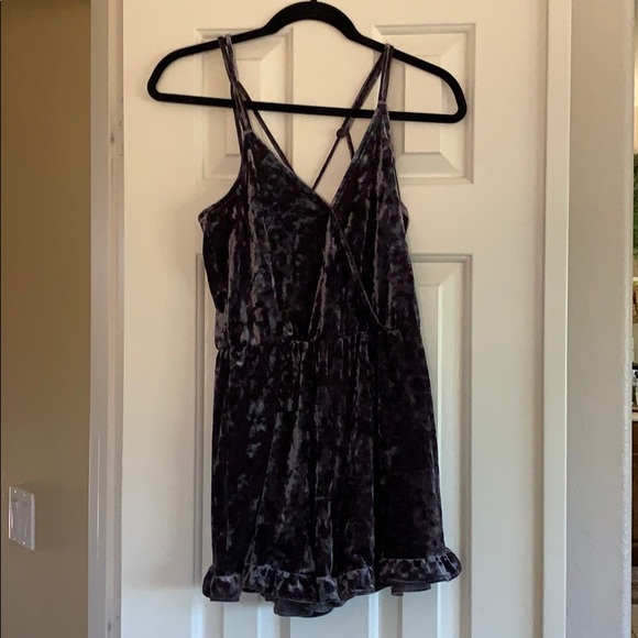 Kendall & Kylie Tops - Kendall and Kylie crushes Velvet Romper